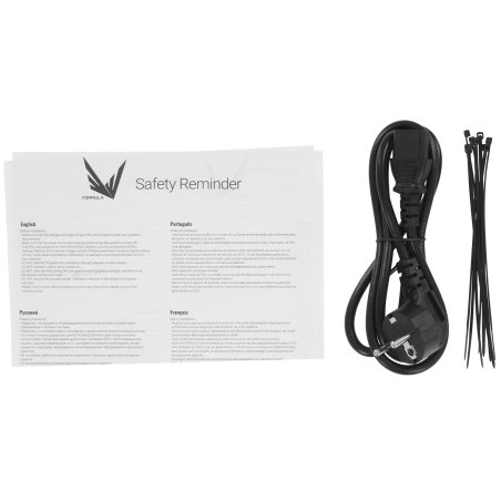 Блок питания Aerocool / Formula ATX 400W AP-400ММ 80 PLUS WHITE (20+4pin) APFC 120мм fan 6xSATA RTL