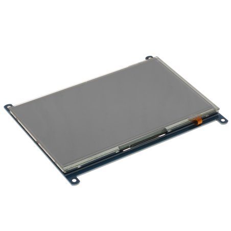 Резистивный сенсорный дисплей без корпуса ACD18-RA418 Waveshare 7"; 1024x600 IPS матрица, вход HDMI, питание по USB, для Raspberry Pi 3