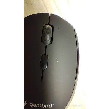 Мышь беспроводная Gembird MUSW-354-B синий, 1600 dpi, радиоканал, USB, кнопки - 4