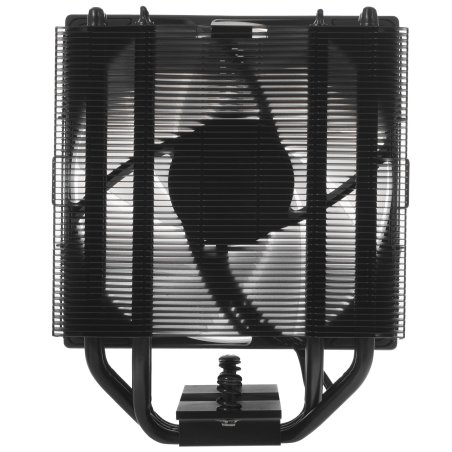 Кулер для процессора DEEPCOOL AG400 BK ARGb черный, 120 мм, алюминий/медь, 2000 об/мин, 31.6 дБ, 4 pin, 220 Вт, 150 мм