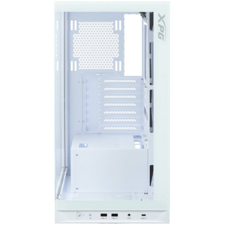 Компьютерный корпус XPG INVADER X белый (INVADERXMTWOF-WHCWW) Mid-Tower, Micro-ATX, Mini-ITX, Standard-ATX, USB 3.2 Gen2 Type-A, USB 3.2 Gen2 Type-C