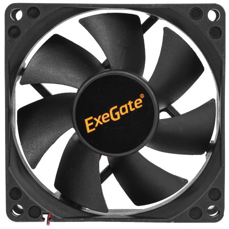 Вентилятор для корпуса ExeGate EX08025SM черный, 80 мм, 2200 об/мин, 22.5 дБ