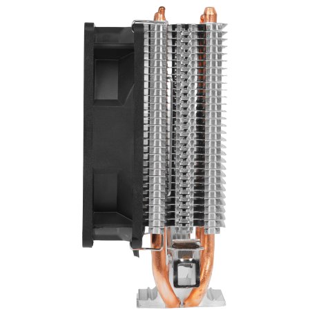 Кулер для процессора Digma D-CPC110-PWM1 черный, 90 мм, алюминий/медь, 2200 об/мин, 23 дБ, 4 pin, 110 Вт, 130 мм