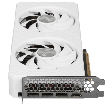 Видеокарта Palit RTX 5060Ti WHITE OC 8Gb GDDR7 128bit 3xDP HDMI 2FAN RTL белый