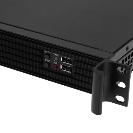 Серверный корпус ExeGate Pro 1U390-01 RM 19", высота 1U, глубина 390, без БП, USB