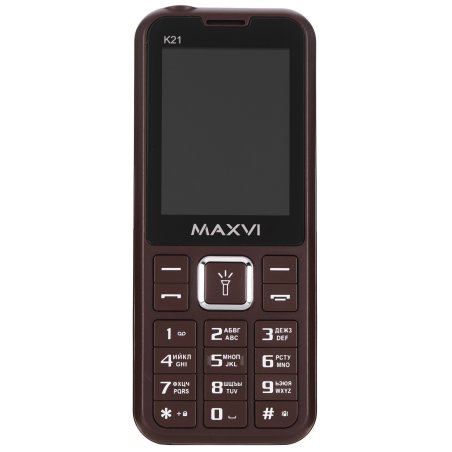 Мобильный телефон Maxvi K18 коричневый