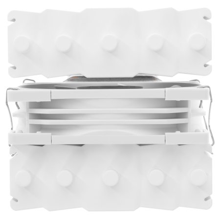 Устройство охлаждения(кулер) Thermalright Silver Soul 110 White Soc-AM5/AM4/1151/1200/2066/2011/1700 белый 4-pin 23dB Al+Cu 400gr Ret (SILVER-SOUL-110-WH)