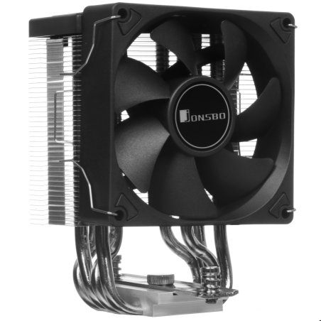 Кулер для процессора JONSBO CR-1400 EVO ARGb (180W, 4-pin PWM, 130мм, Al/Cu, 4x6мм, ARGb, 1x92мм, 38.2CFM, 33.8dBA, 2200RPM, S: 1700/1200/115X, AM4/AM5 черный)