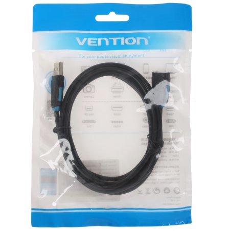 Кабель-удлинитель Vention USB 2.0 AM/AF - 2м черный