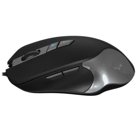 Мышь проводная SVEN RX-G970 черный, 4000 dpi, USB, кнопки - 7