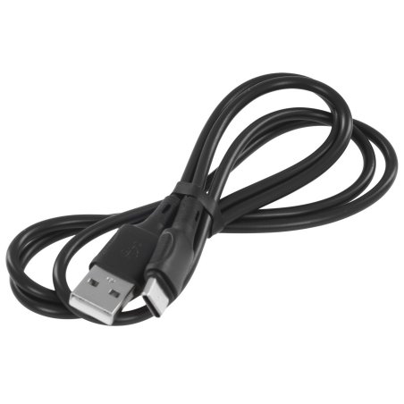 Дата-кабель USB 2.4A для Type-C Borofone BX80 ПВХ 1м (Black)