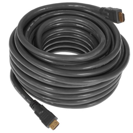 Кабель HDMI Wize AOC-HM-HM-15M оптический, 15 м, 4K/60HZ 4:4:4, v.2.0, ARC, 19M/19M, HDCP 2.2, Ethernet, черный, коробка