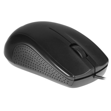 Мышь проводная Defender Optimum MB-270 черный, 1000 dpi, USB, кнопки - 3