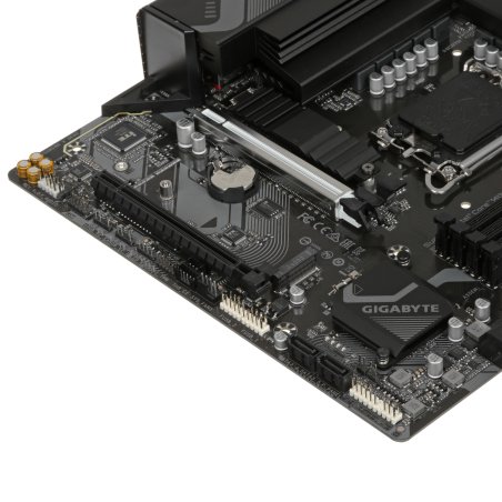 Материнская плата Gigabyte B760M GAMING X WIFI6E GEN5, LGA1700, Intel B760, 4xDDR5, 4xSATA, 2xM.2, 1xPCIe 5.0 x16, 1xPCIe 3.0 x4, 1xHDMI, 1xDP, 1x2.5Gb LAN, Wi-Fi 6E, Bluetooth 5.3, 3xUSB-A 5Gbps, 5xUSB-A 2.0, 3x3.5 мм, 7.1, mATX