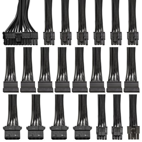 Блок питания ExeGate 1000PPH-OEM (EX292157RUS-OEM), 1000Вт, 80 PLUS Bronze, 120мм, черный