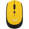 Мышь беспроводная HIPER HOMW-085 желтый, 1600 dpi, радиоканал, USB, кнопки - 4