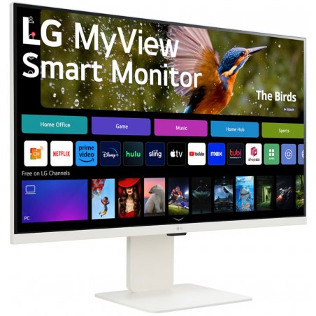 Монитор 31.5" LG 32SR83U-W IPS 3840x2160, 60 Гц, 5 мс, 16:9, 400 кд/м2, 2xHDMI, 1хUSB-C, 3хUSB, белый