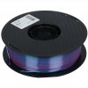 Филамент Crown Micro CM-FILPLASD012BR PLA Silk двойной 1.75 1кг синий-красный