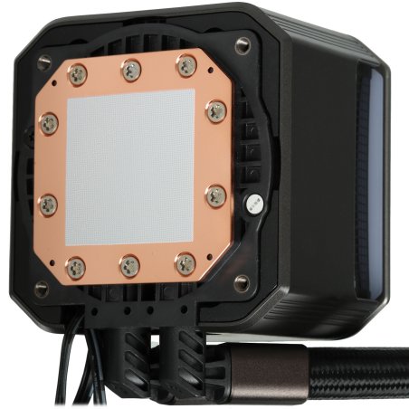 Система жидкостного охлаждения DEEPCOOL MYSTIQUE 240 черный, 120 мм, алюминий, 2150 об/мин, 36.49 дБ, 4 pin, 280 Вт