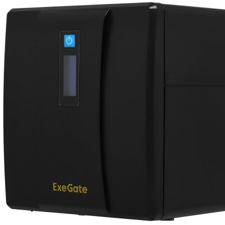 Источник бесперебойного питания ExeGate SpecialPro Smart LLB-1200.LCD.AVR.4SH.USB 1200VA/750W, LCD, AVR, 4*Schuko, USB, черный
