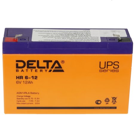 Батарея Delta HR 6-12 (6V, 12Ah)