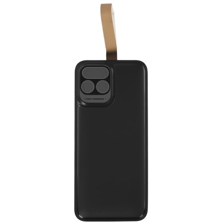 Портативный аккумулятор Perfeo Powerbank Atomic Age 30000 mAh/LED дисплей/PD + QC 3.0/Type-C/2 USB/Выход: 5A, max 22.5Wчерный (PF_E1478)