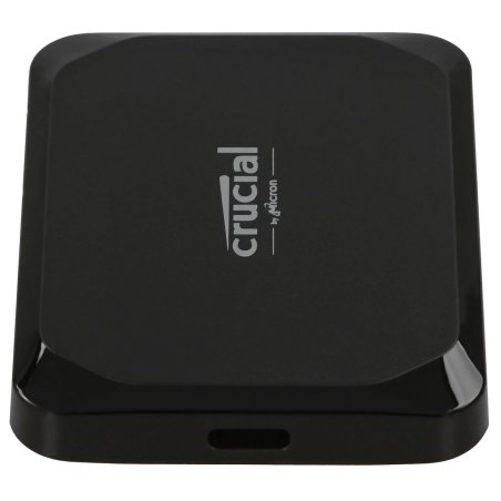 Внешний твердотельный накопитель Crucial X9 1Tb [CT1000X9SSD9] USB3.2/type C, up to 1050 mb/s, черный Crucial