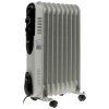 Масляный радиатор Ресанта ОМПТ- 9Н 67/3/4 2,0кВт, 450 140 650, 9 секций, 9,7 кг