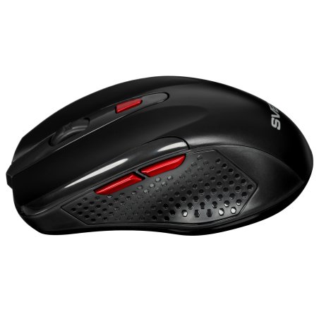 Мышь беспроводная SVEN RX-450W черный, 3200 dpi, радиоканал, USB, кнопки - 6