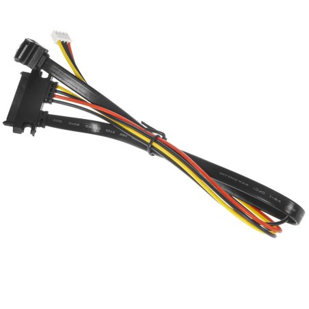 Кабель питания Sata Cablexpert CC-XH2.54-SATAL-40CM, XH2.54 4pin+ Sata угловой 7pin/Sata 7+15pin, 40 см, пакет