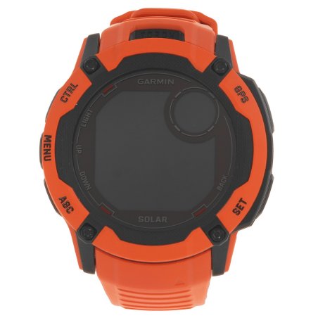 Смарт-часы Garmin Instinct 2X Solar красный 50мм