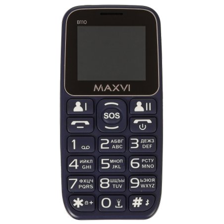 Мобильный телефон Maxvi B110 синий