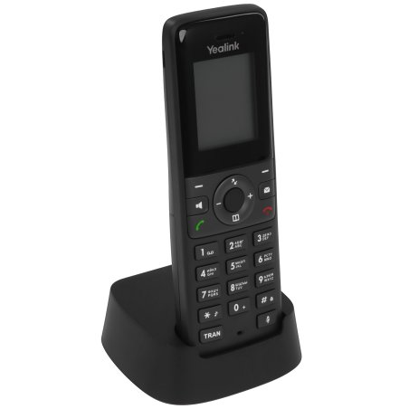 Беспроводная телефонная IP-DECT-система YEALINK W71P (база W70B+трубка W71H) до 10 SIP-аккаунтов, до 10 трубок на базу, до 20 вызовов, шт