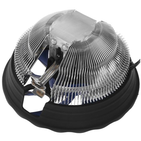 Кулер для процессора Digma D-CPC110-PWM1 черный, 90 мм, алюминий/медь, 2200 об/мин, 23 дБ, 4 pin, 110 Вт, 130 мм