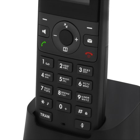 Беспроводная телефонная IP-DECT-система YEALINK W71P (база W70B+трубка W71H) до 10 SIP-аккаунтов, до 10 трубок на базу, до 20 вызовов, шт
