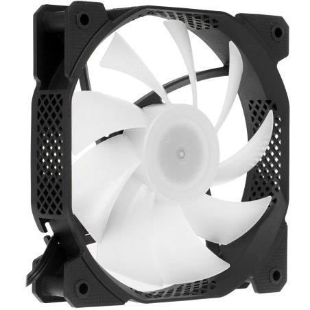 Вентилятор для корпуса Aerocool / Formula Cosmic 12WH FR RGb белый, 120 мм, 1100 об/мин, 22.3 дБ, 4 pin