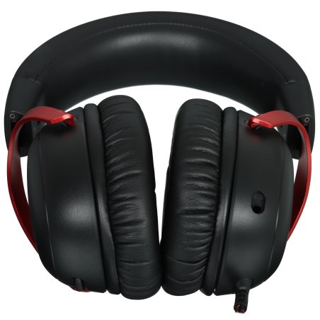 Наушники с микрофоном HyperX Cloud Mini черный/красный накладные оголовье (7G8F4AA)