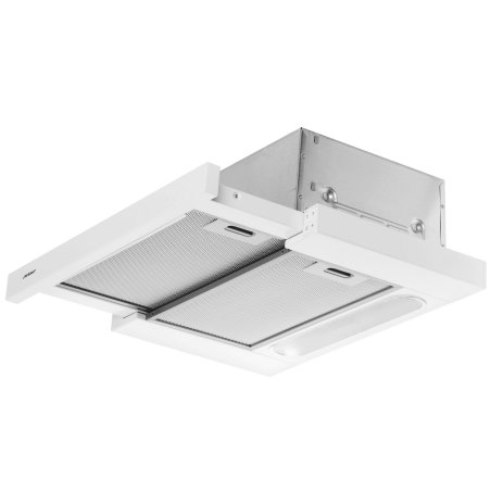 Вытяжка встраиваемая JET AIR Aurora LX/WH/F/50 белый, 50 см, 650 куб. м/ч, 53 дБ