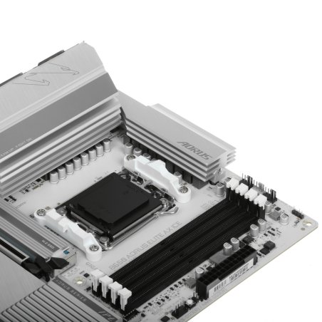 Материнская плата GIGABYTE B650 AORUS ELITE AX V2, AM5, AMD B650, 4xDDR5, 4xSATA, 3xM.2, 1xPCI-E 4.0 x16, 1xHDMI, 1xDP, 1xUSB-C 3.2 Gen 2, 5xUSB-A 3.2 Gen 1, 2xUSB-A 3.2 Gen 2, 4xUSB-A 2.0, 1x 2.5Gb LAN, 3x3.5 мм, 7.1, ATX