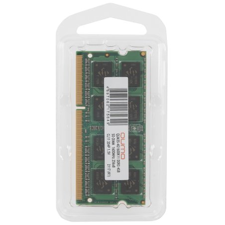 Оперативная память QUMO SO-DIMM DDR3 4GB QUM3S-4G1600KK11/C11 {PC3-12800, 1600MHz}