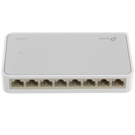 Коммутатор TP-Link SOHO TL-SF1008D Коммутатор 8-port 10/100M mini Desktop Switch, 8 10/100M RJ45 ports, Plastic case