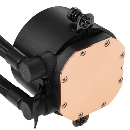 Система водяного охлаждения PcCooler DA240 BK ARGb Soc-AM5/AM4/1200/1700/1851 черный 4-pin Al+Cu 270W Ret (DA240-BKAWXX-GL)