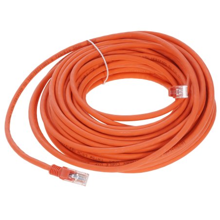 Патч-корд LSZH медный UTP Cablexpert PP30-15M кат.5e, 15м, литой, многожильный, серый