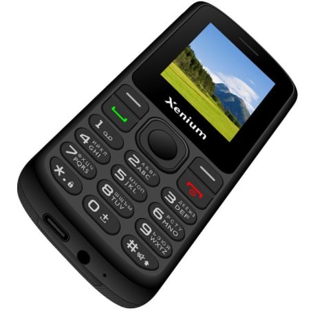 Мобильный телефон Xenium X160 черный моноблок 1.77" 128x160 Nucleus GSM900/1800 MP3