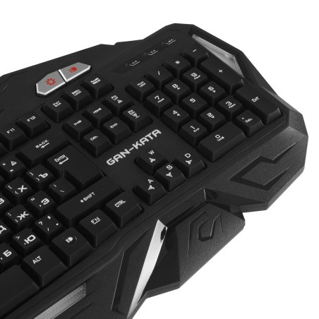 Клавиатура проводная Dialog Gan-Kata KGK-21U черный USB, игровая с подсветкой