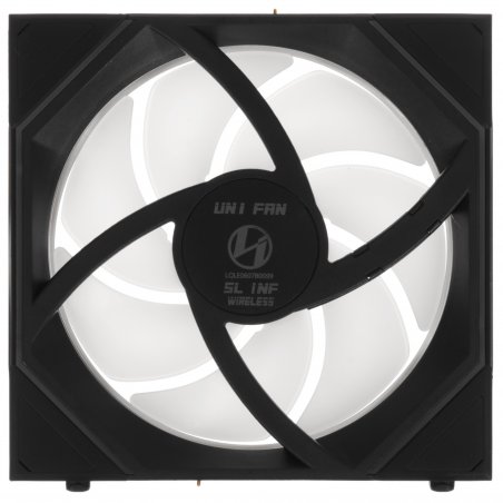 Вентилятор для корпуса Lian-Li Uni Fan SL-INF Wireless 120 Reverse ARGB 120х122.1x28 черный 4-pin 32.2дБ (G99.12RSLIN1W1B.R0) Ret