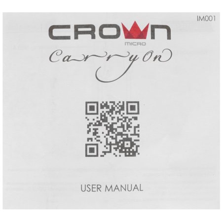 Кабель Crown USB - microUSB CMCU-3103M red