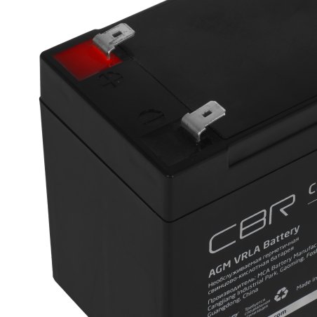 Аккумуляторная VRLA батарея CBR CBT-GP1250-F2 (12В 5А·ч), клеммы F2
