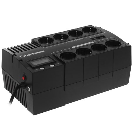 Источник бесперебойного питания CyberPower BR700ELCD 700VA/420W USB/RJ11/45 (4+4 EURO)