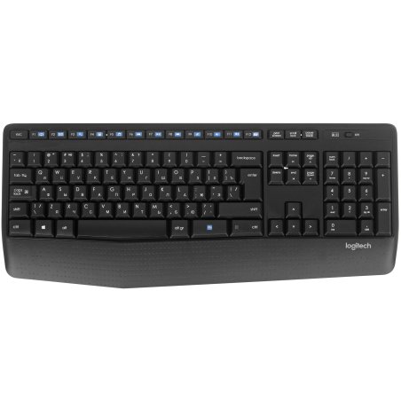 Комплект клавиатура + мышь Logitech MK345 клав:черный мышь:черный USB 2.0 беспроводная Multimedia
